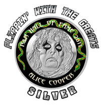 Alice Cooper Bronze Medallion